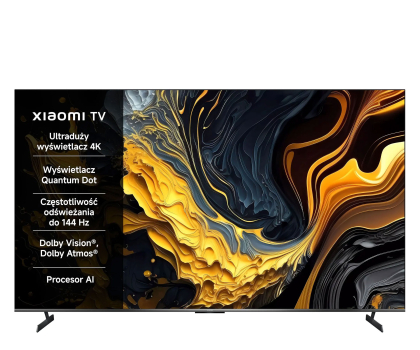 Telewizor Xiaomi Max 2025 85" QLED 4K 144Hz Google TV Dolby Atmos Vision
